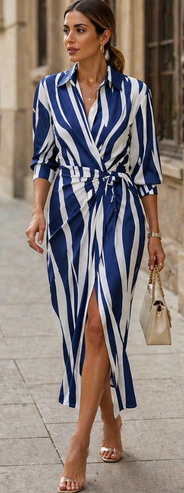Giuliana | Printed Wrap Dress