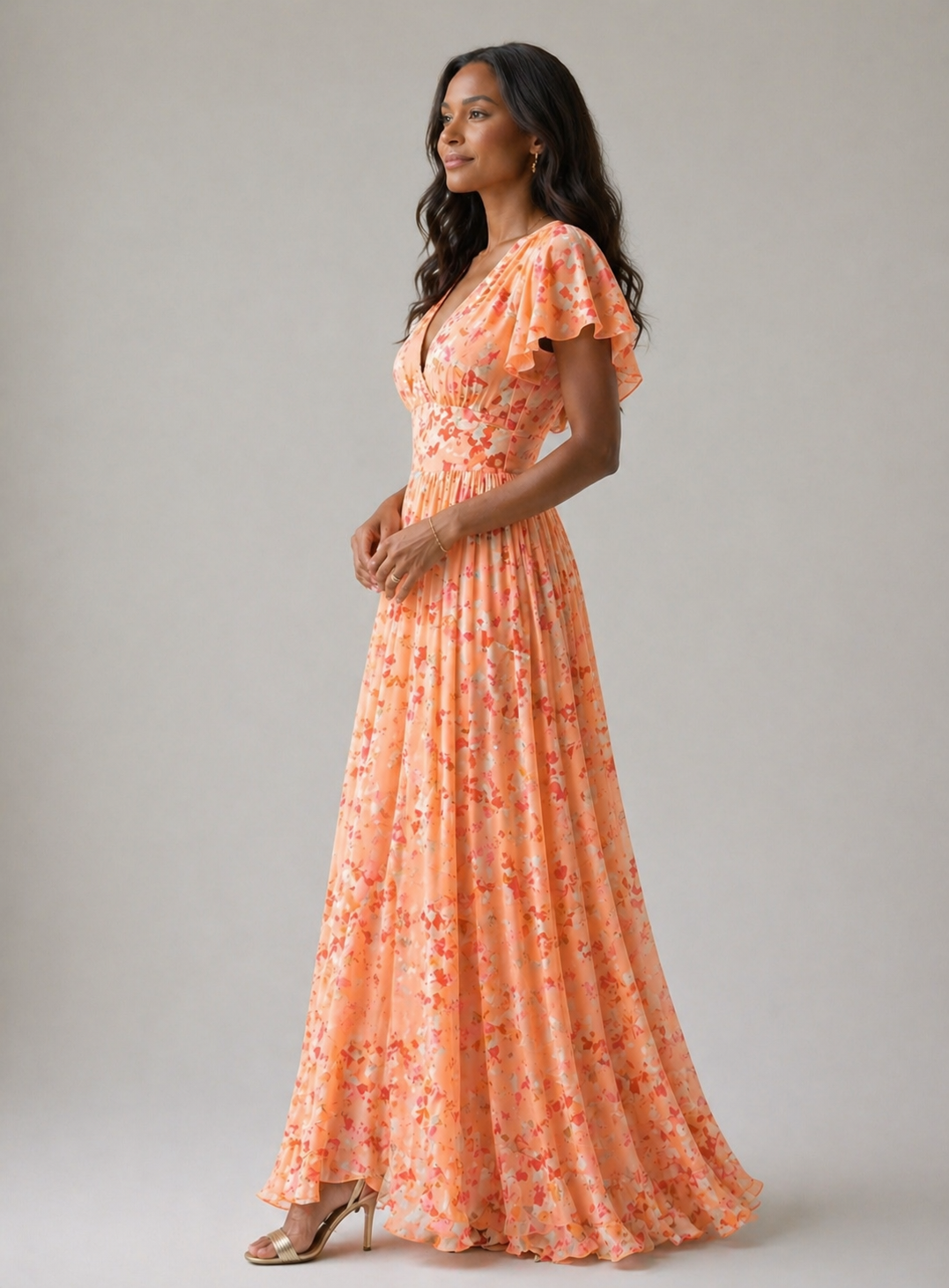 Beatrice | Glamorous dress that covers the belly