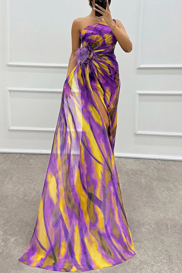 Yvette | Vibrant Draped Dress