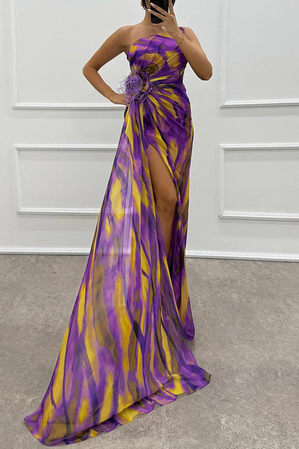 Yvette | Vibrant Draped Dress