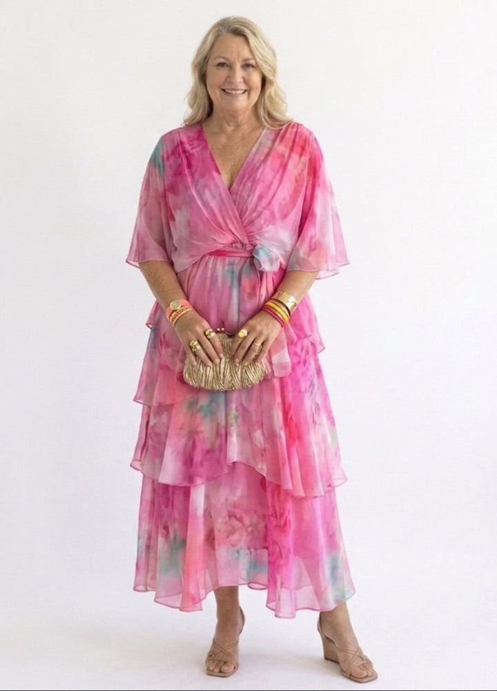 Daniela | Layered Floral Sun Dress
