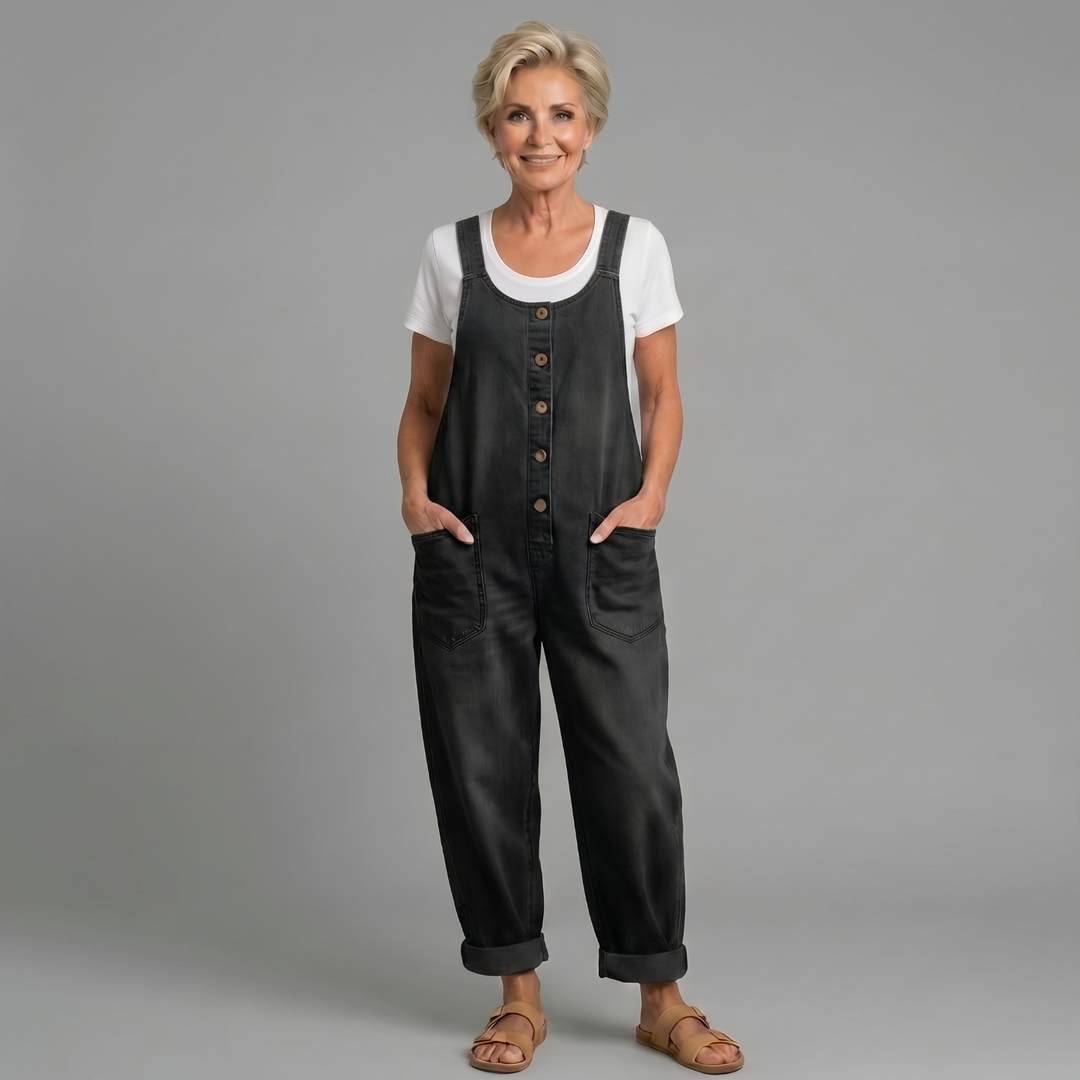 Saylor | Denim Overalls