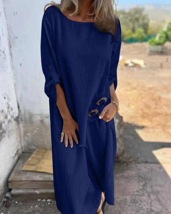 Elisa | Linen Dress