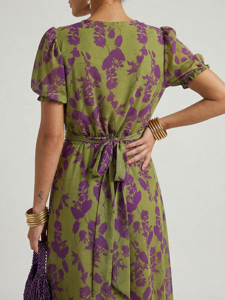 Sabrina | Relaxed Floral Midi Dress