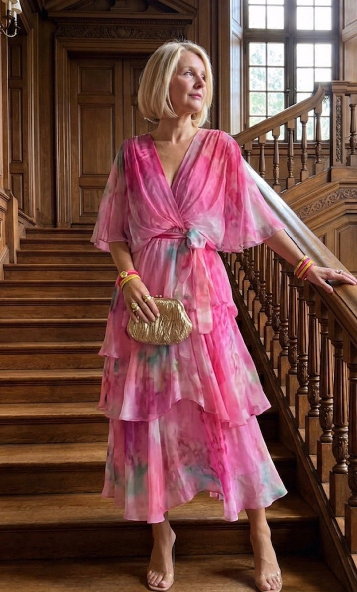 Daniela | Layered Floral Sun Dress
