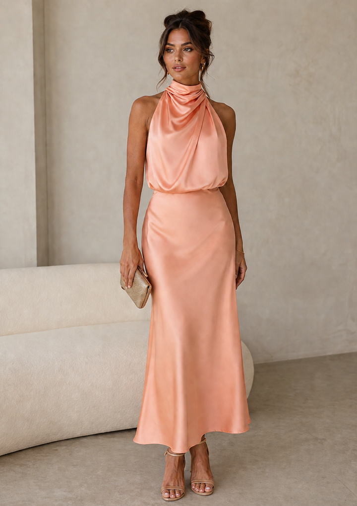 Cassandra | Draped Dress