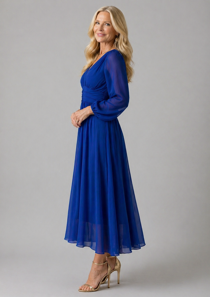 Clementine | Elegant Wrap Dress