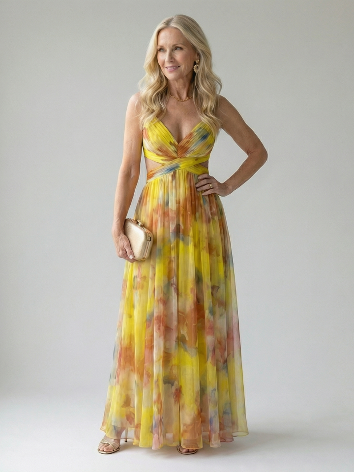 Valentina | Soft Wrap Maxi Dress