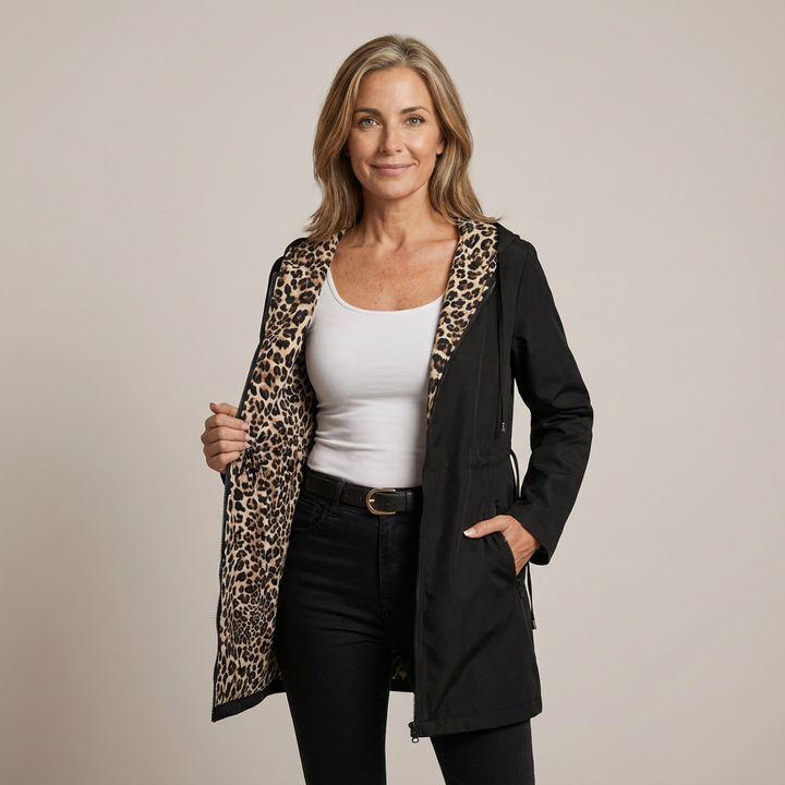 Reversible Hooded Coat