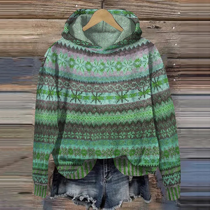 Tovira | Ethnic Retro Hoodie