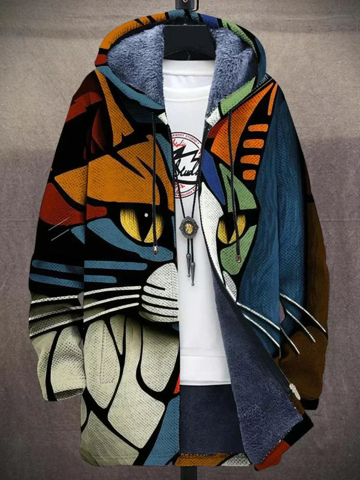 Pola | A luxurious cardigan inspired by art