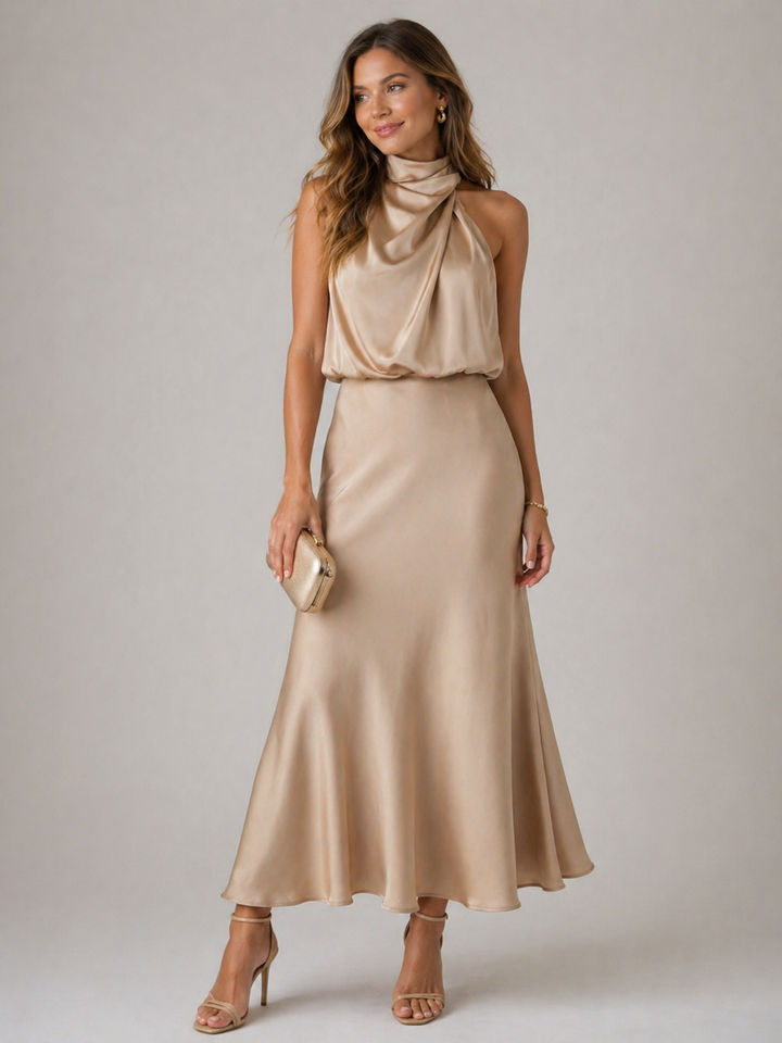 Cassandra | Draped Dress