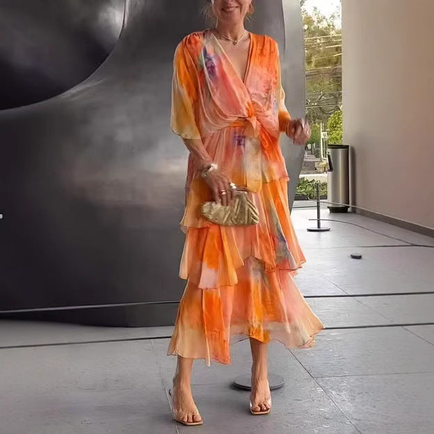 Daniela | Layered Floral Sun Dress
