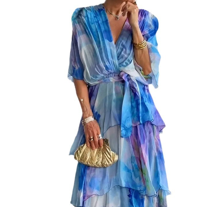 Daniela | Layered Floral Sun Dress