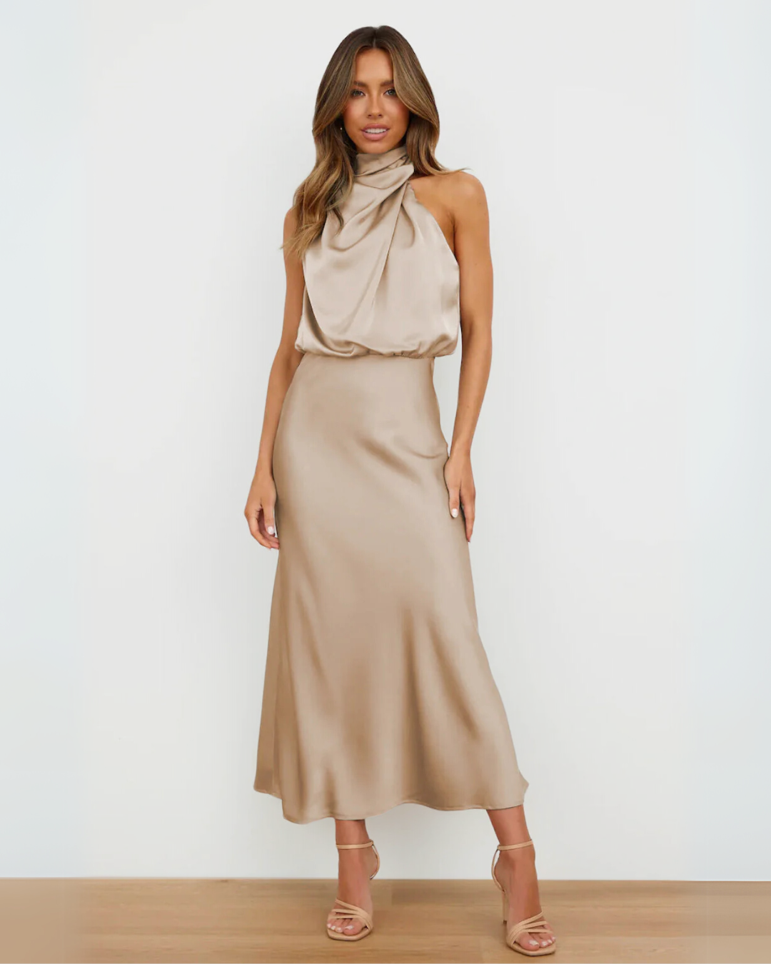 Cassandra | Draped Dress
