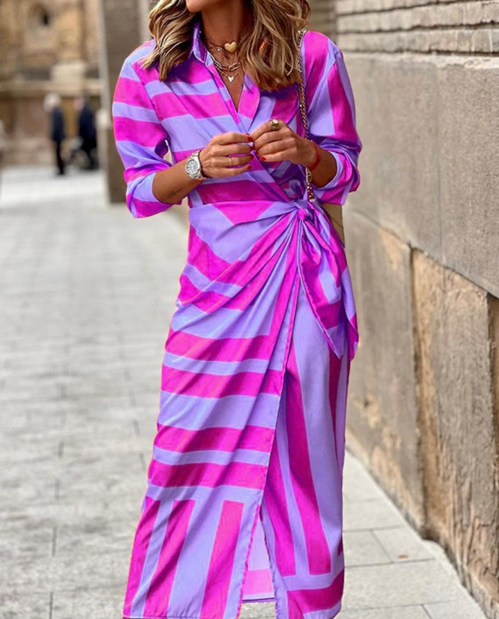 Giuliana | Printed Wrap Dress