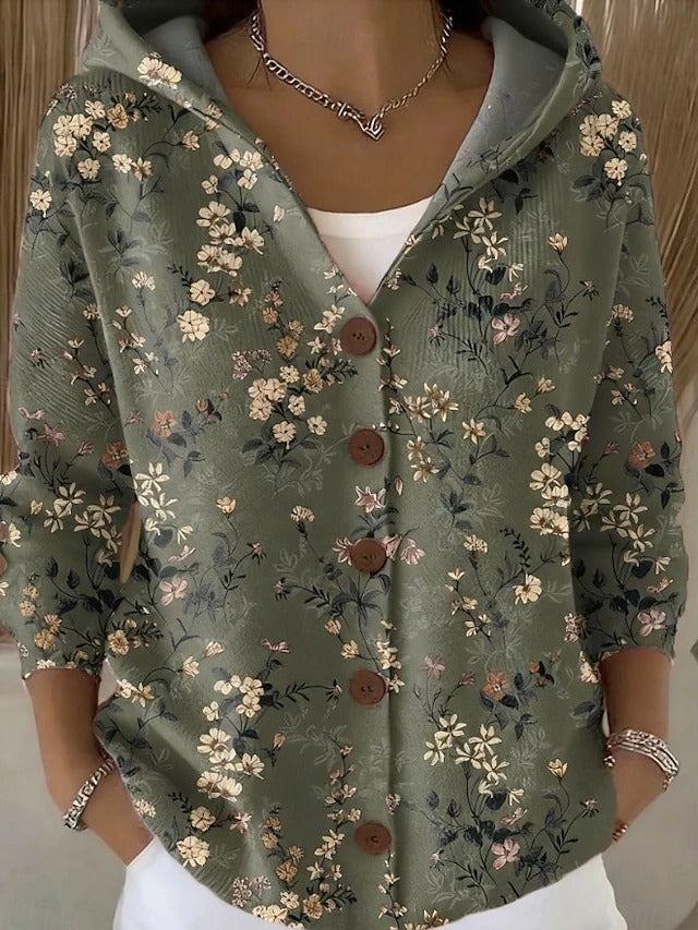 Cassidy - Artistic Warm Long Cardigan