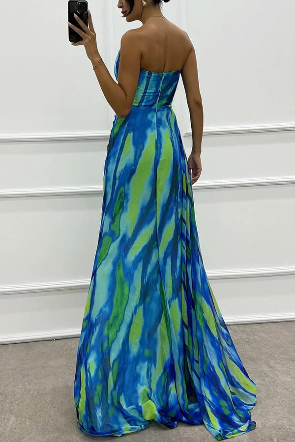 Yvette | Vibrant Draped Dress