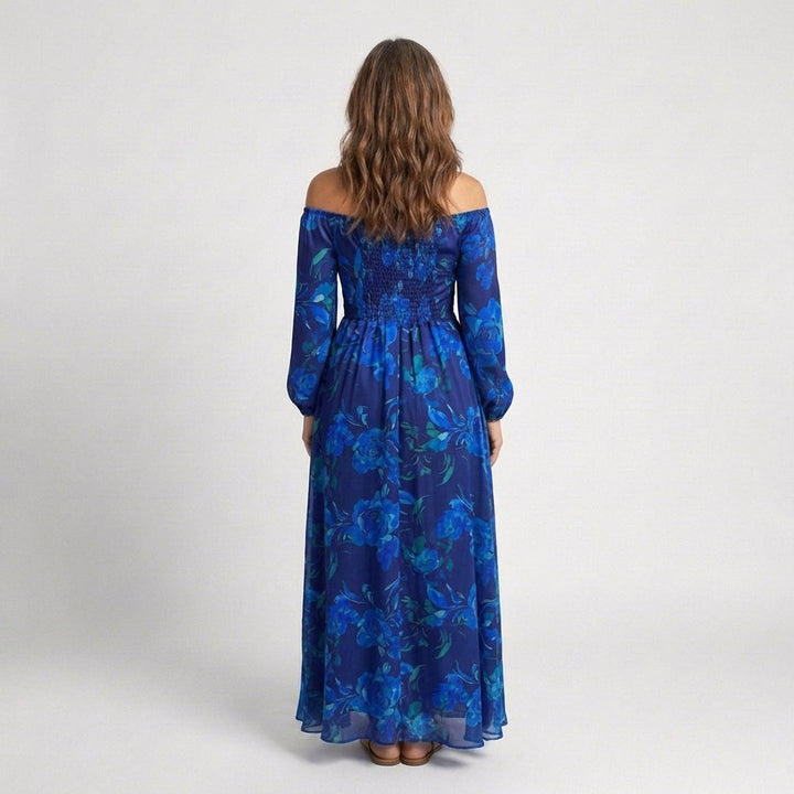 Mirabelle | Off Shoulder Floral Maxi Dress